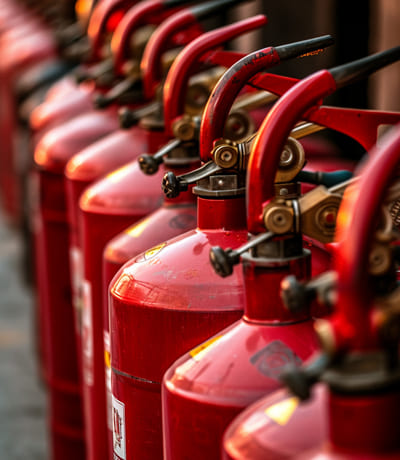 Equipamentos de combate à incêndios